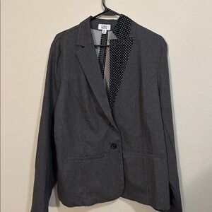 Croft & Barrow Charcoal Blazer